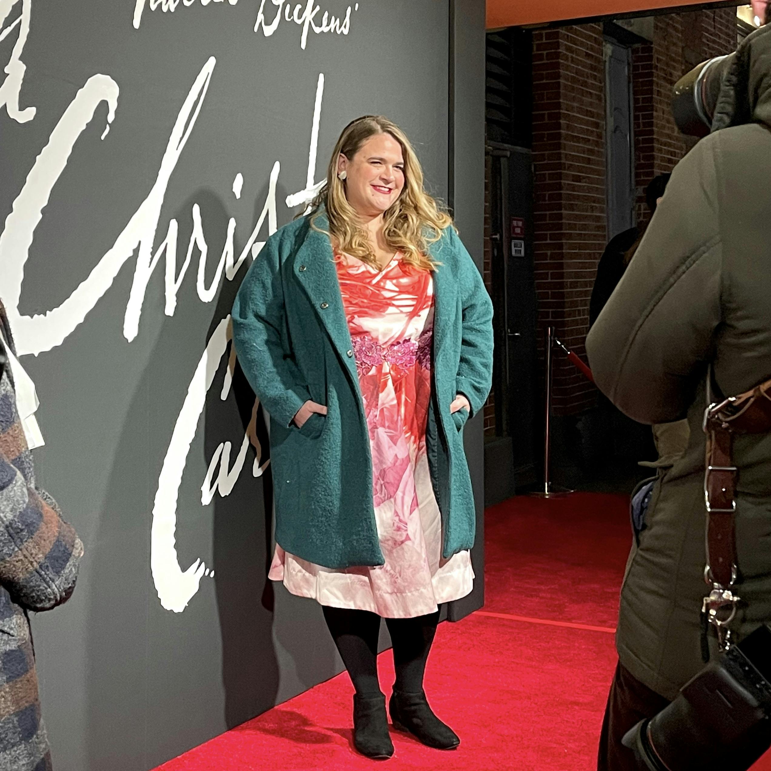 A Christmas Carol Opening Night - Bonnie Milligan