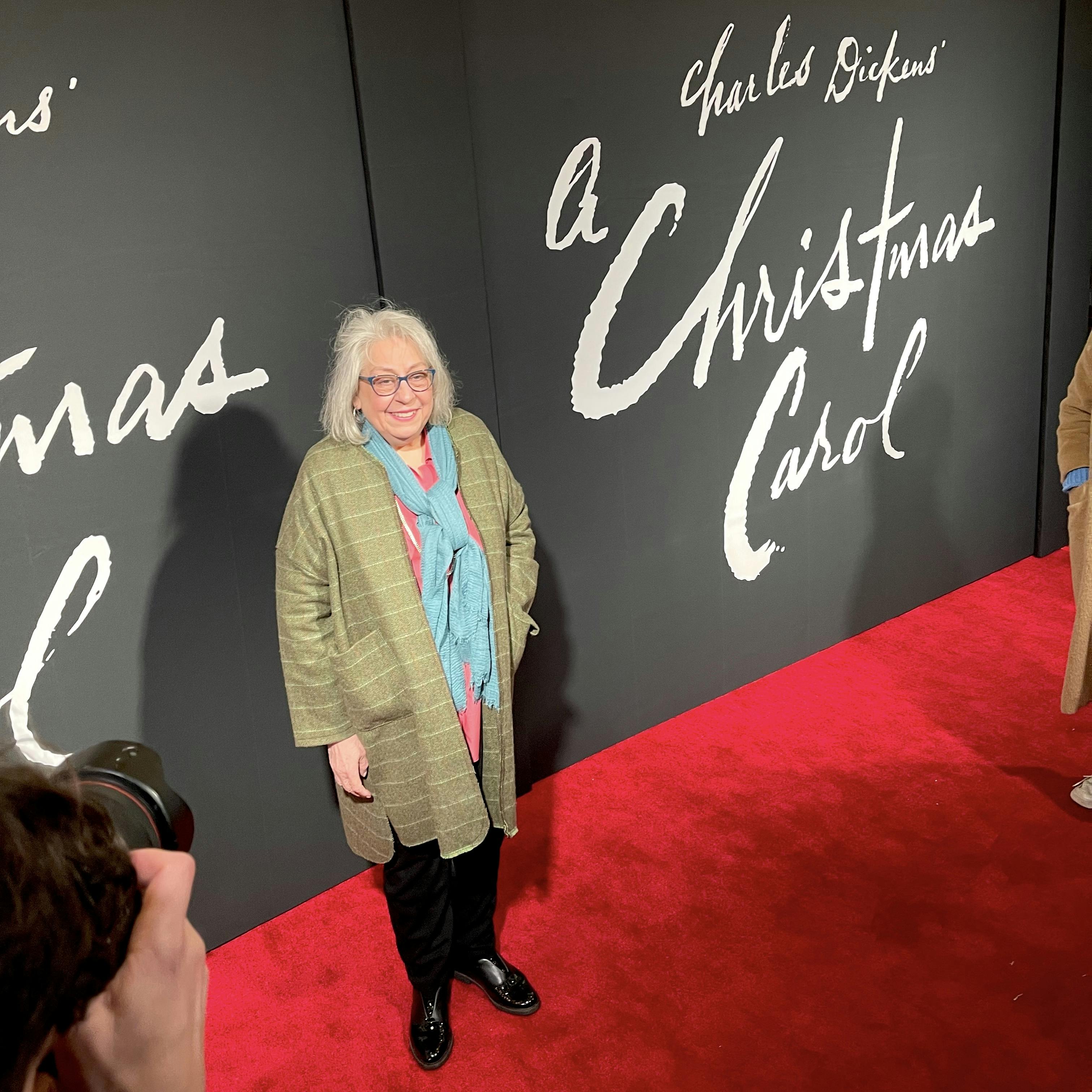 A Christmas Carol Opening Night - Jayne Houdyshell