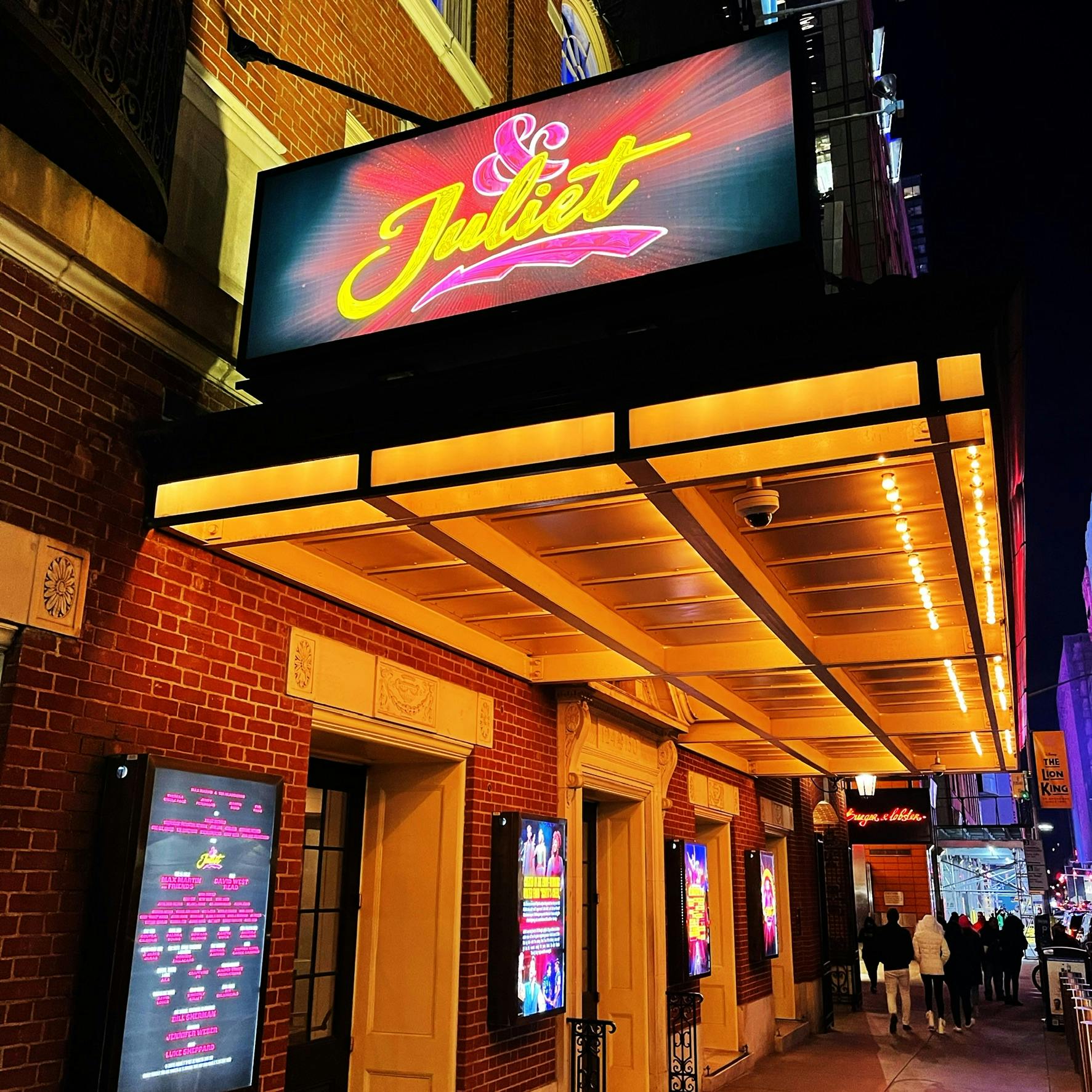 & Juliet Opening Night - Theater