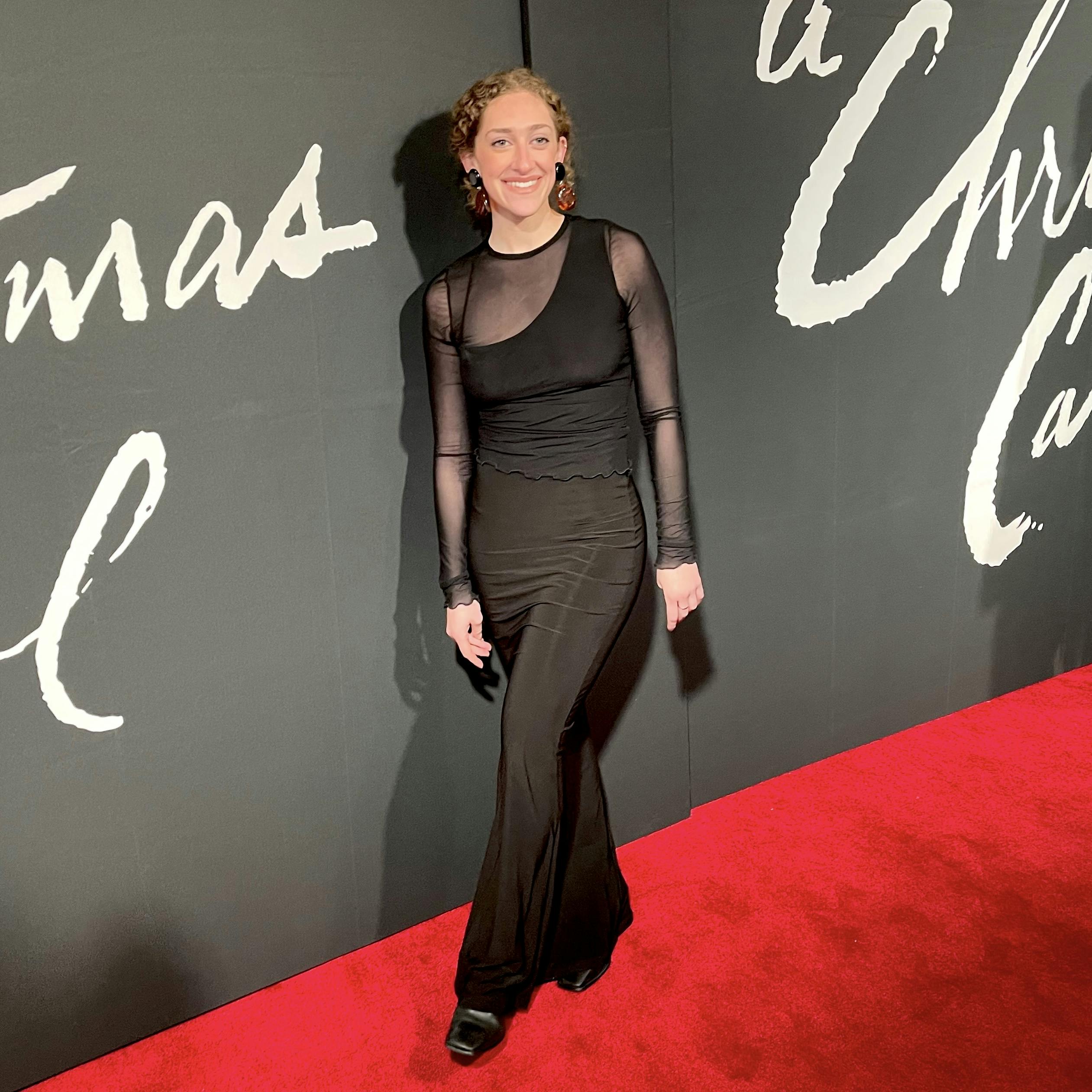 A Christmas Carol Opening Night - Micaela Diamond