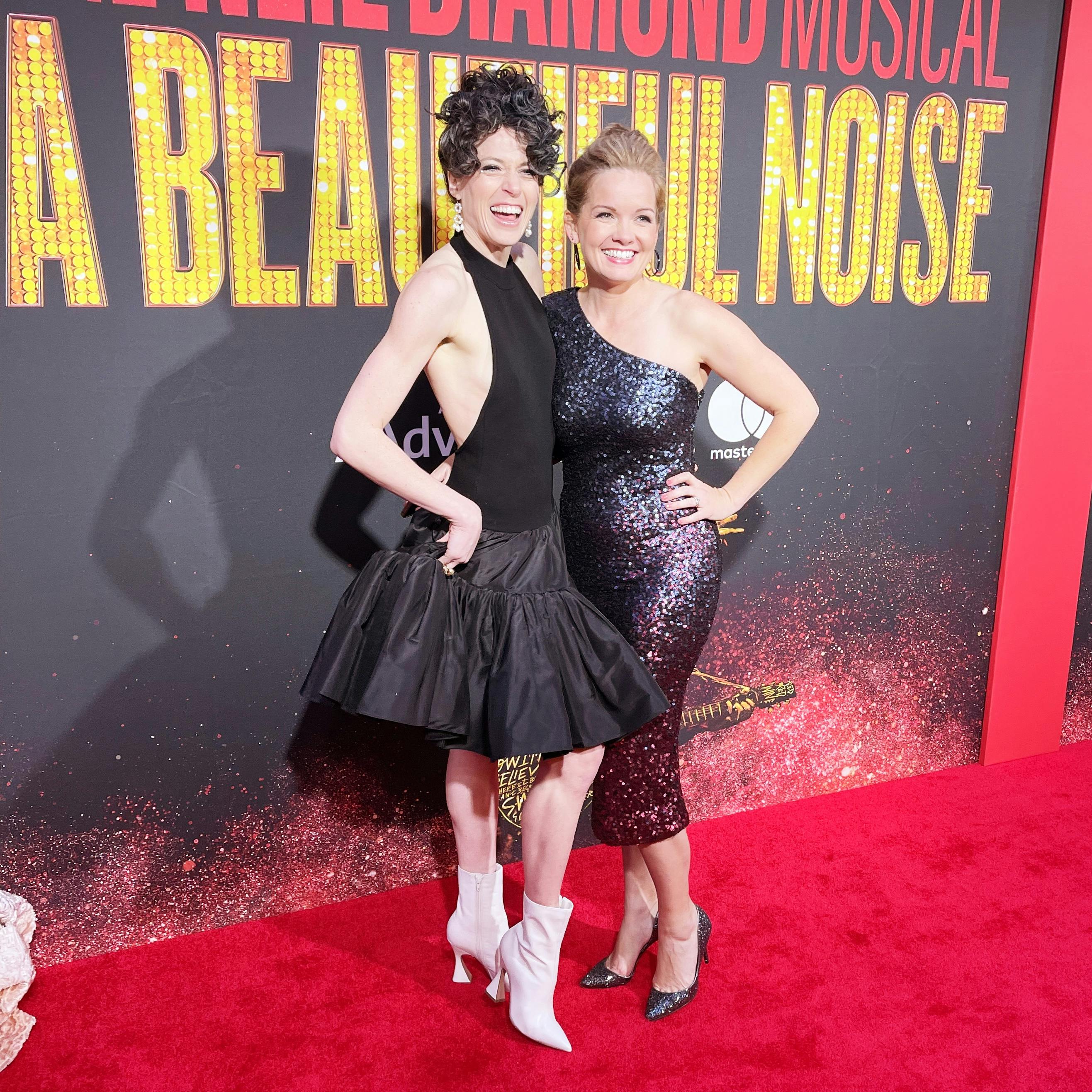 A Beautiful Noise Opening Night - Paige Faure and Becky Gulsvig