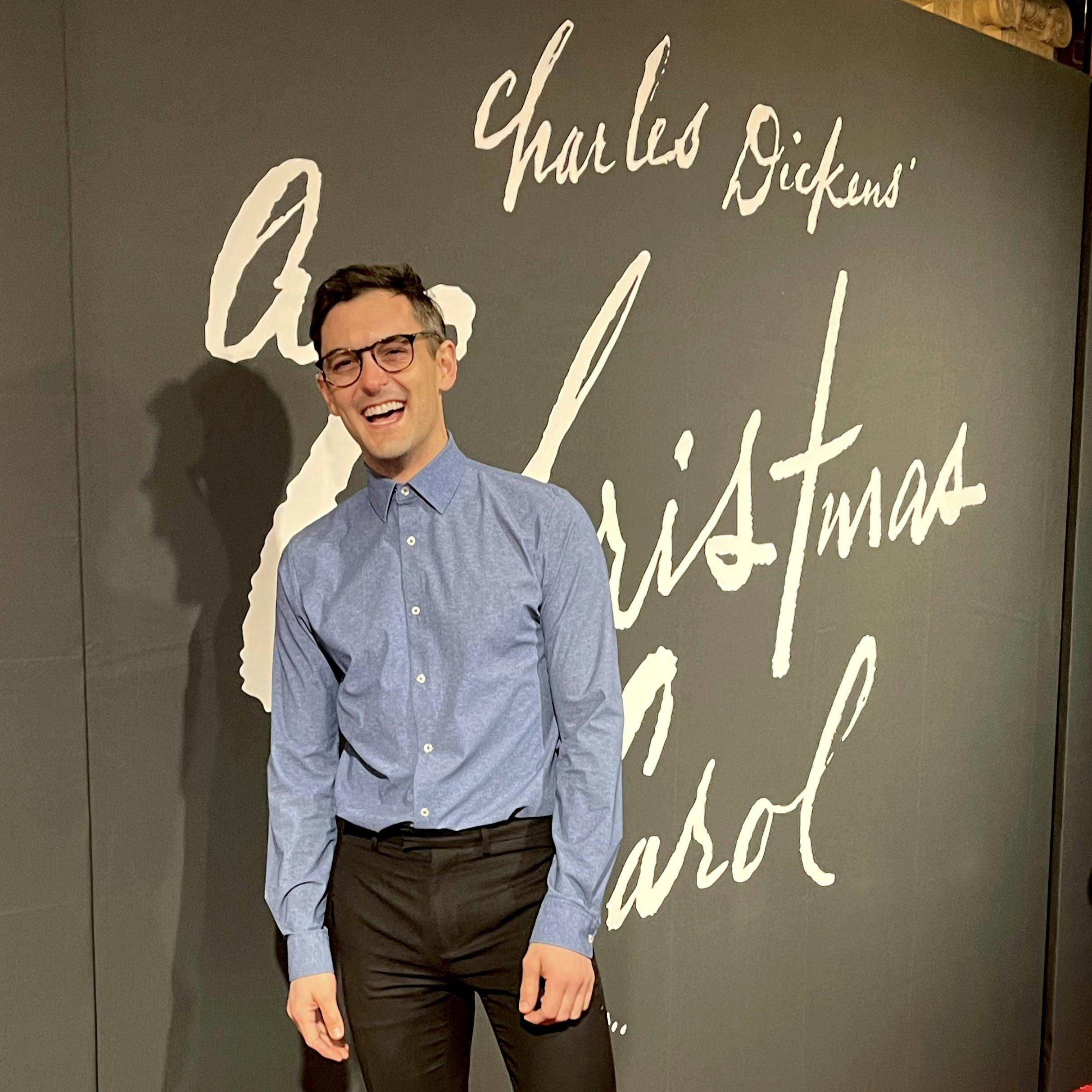 A Christmas Carol Opening Night - Wesley Taylor