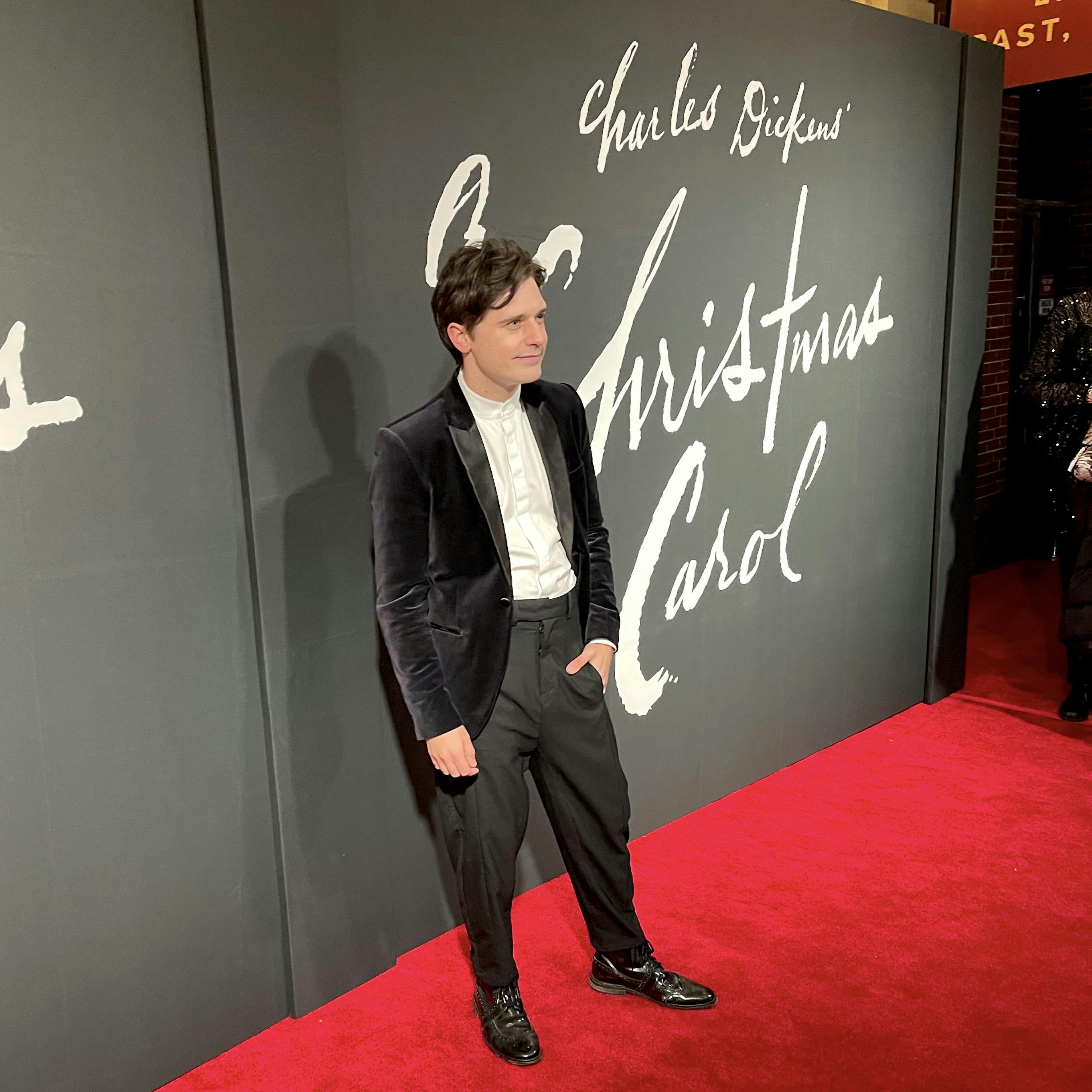 A Christmas Carol Opening Night - Andy Mientus