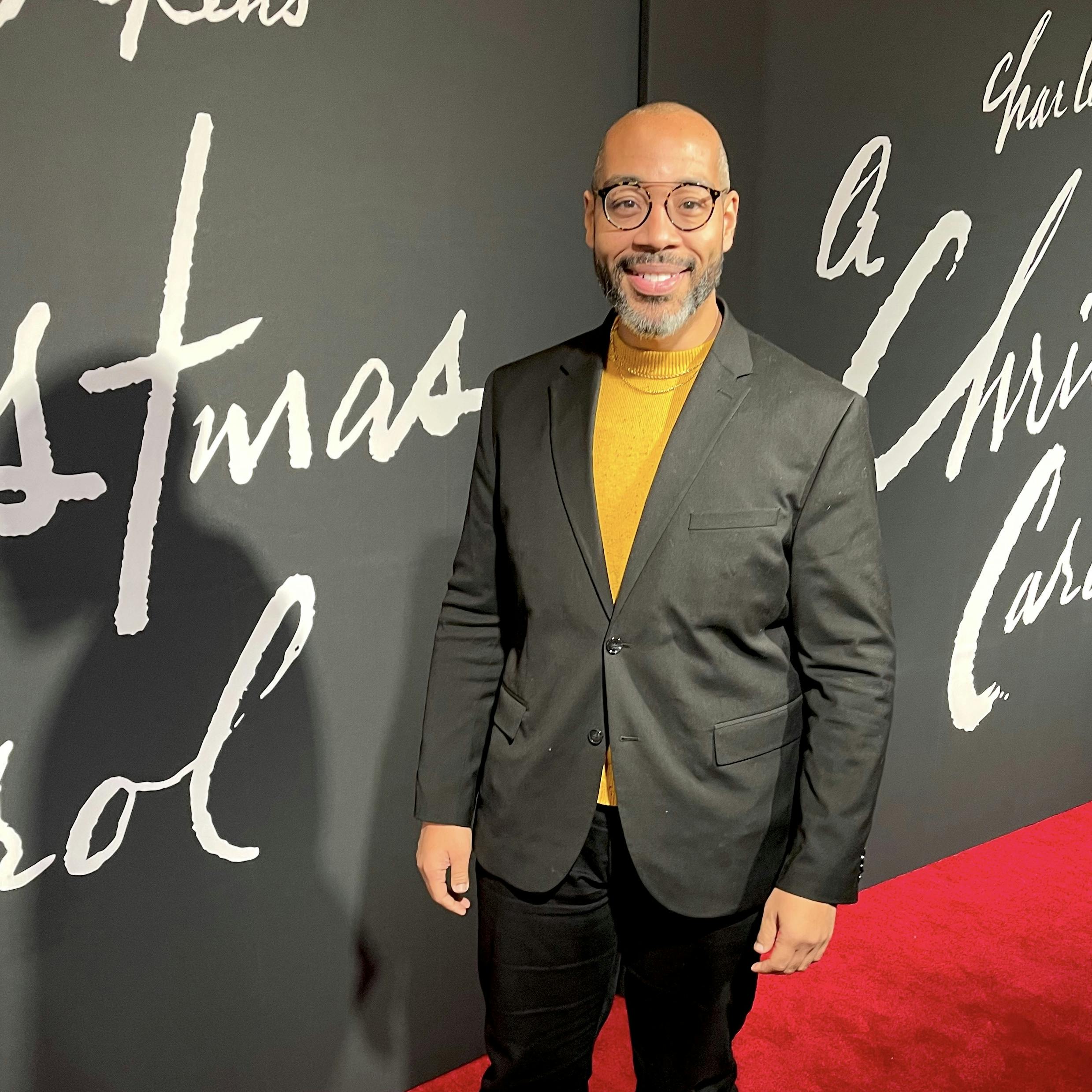 A Christmas Carol Opening Night - Eddie Cooper