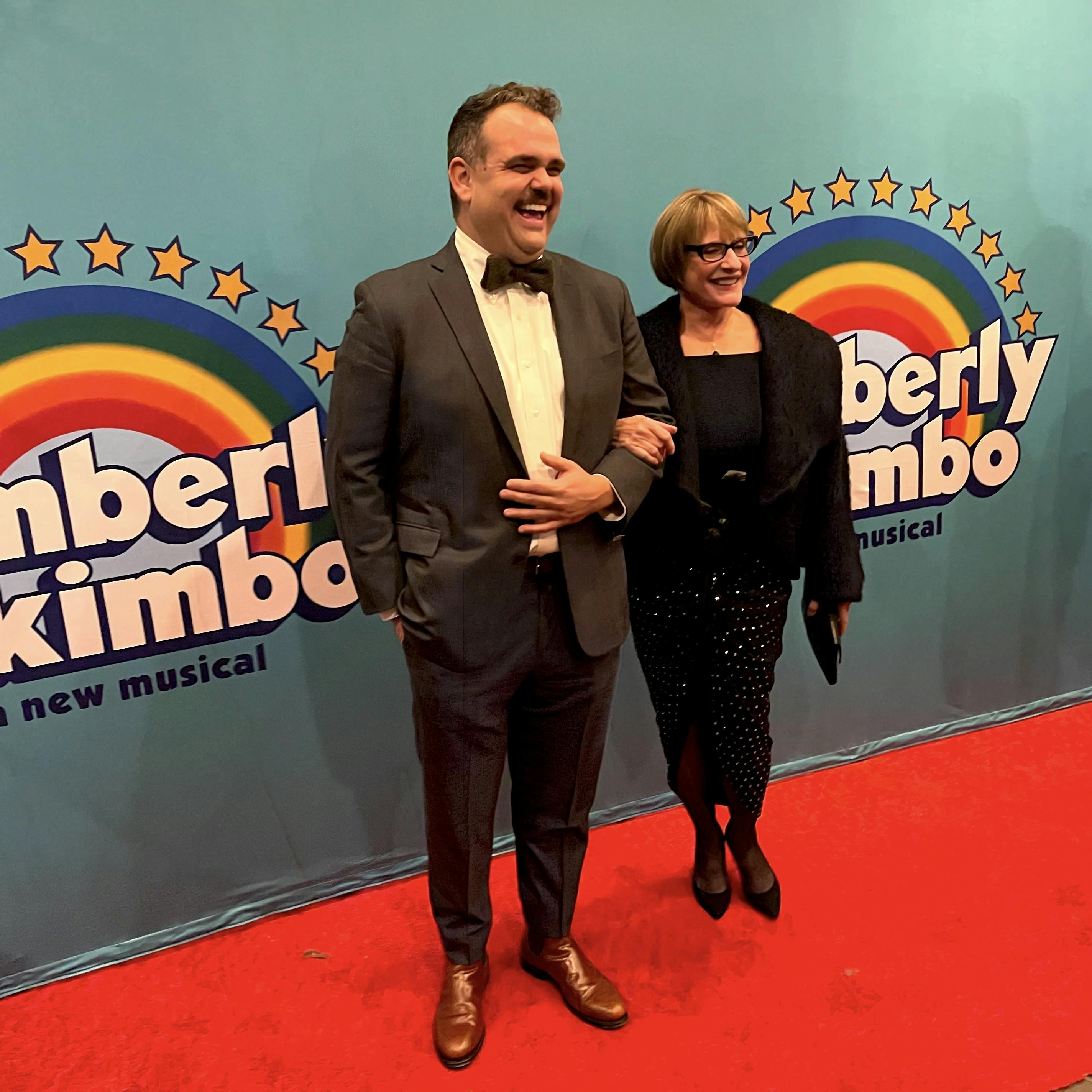Kimberly Akimbo Opening Night - Greg Hildreth and Patti LuPone 2