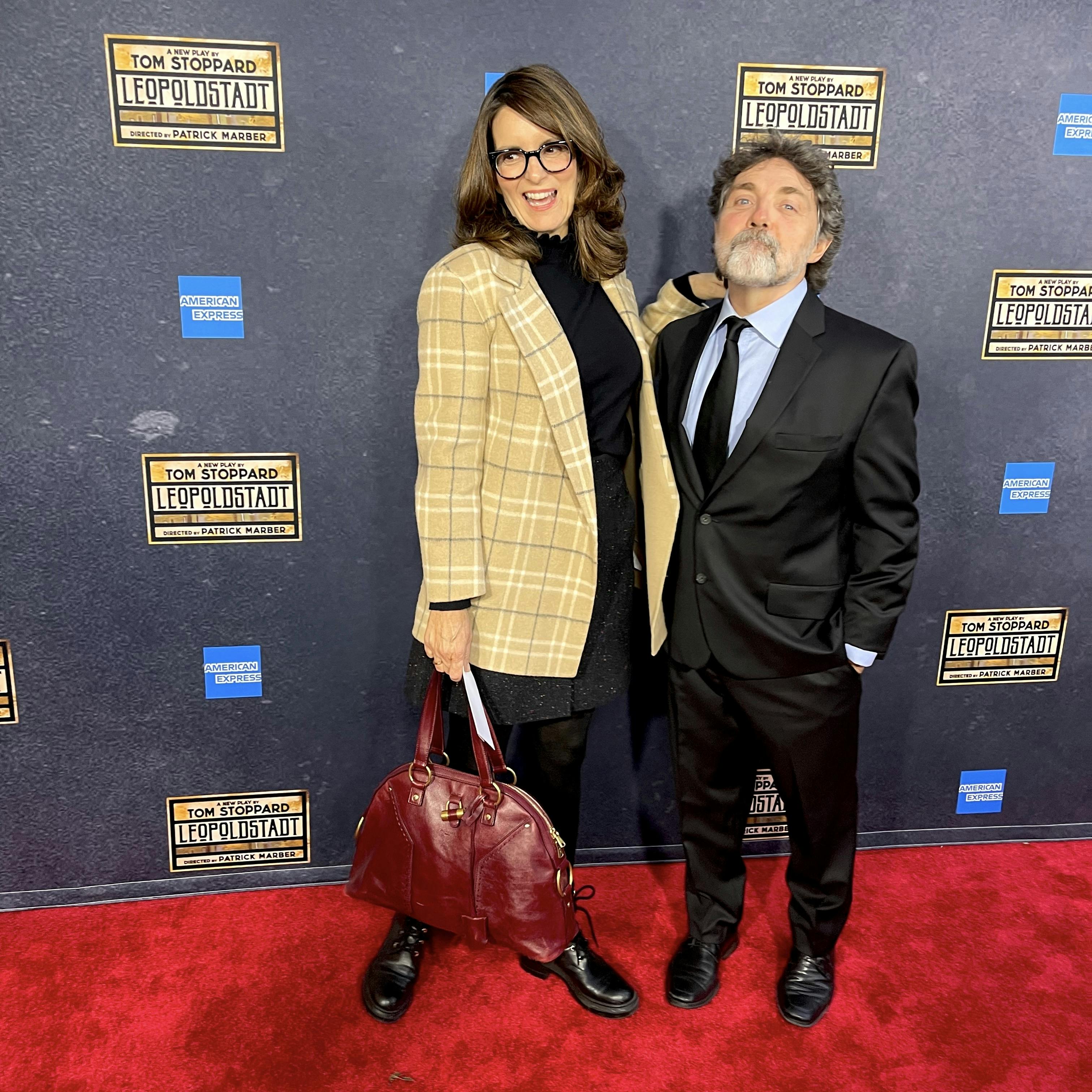 Leopoldstadt Opening Night - Tina Fey and Jeff Richmond