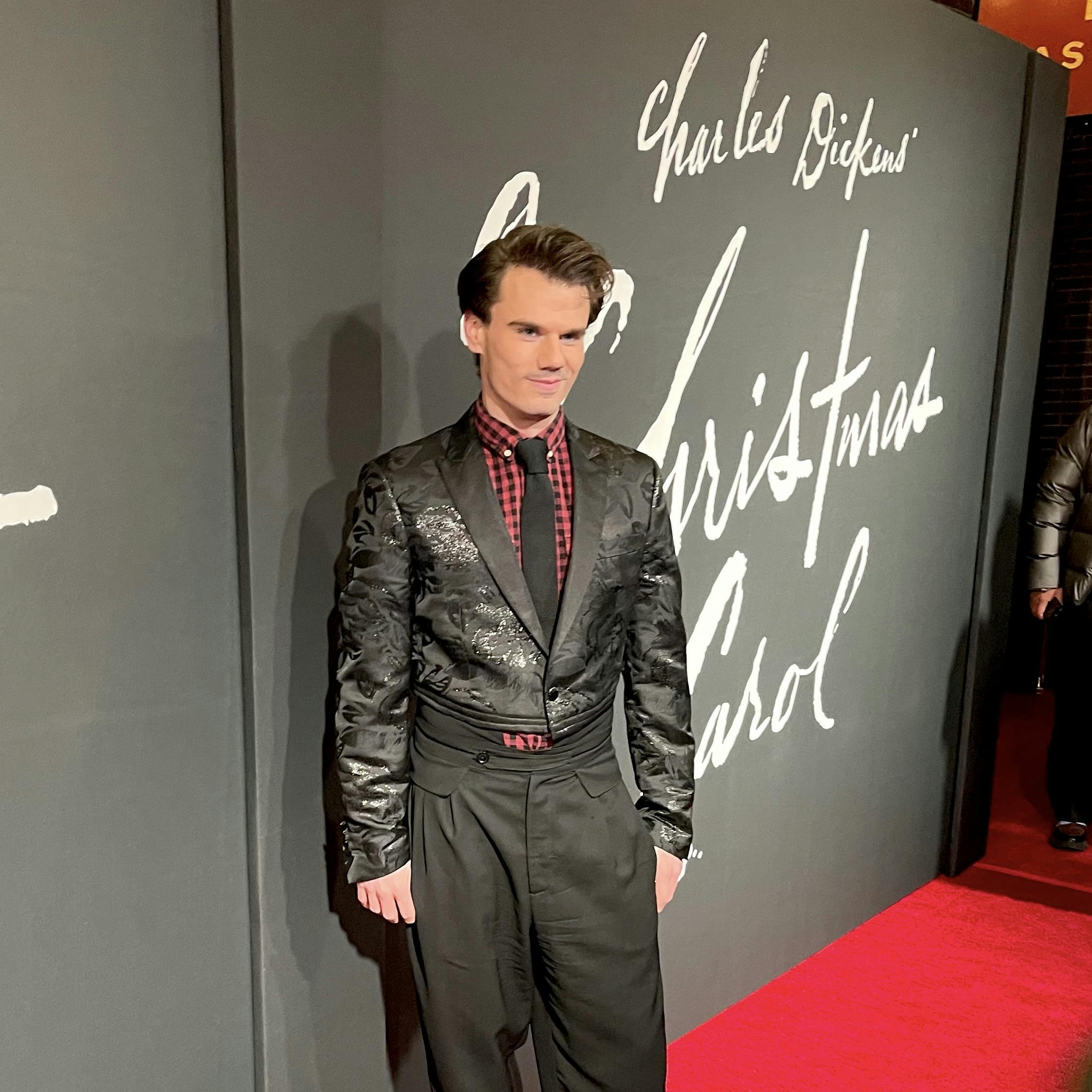 A Christmas Carol Opening Night - Jay Armstrong Johnson