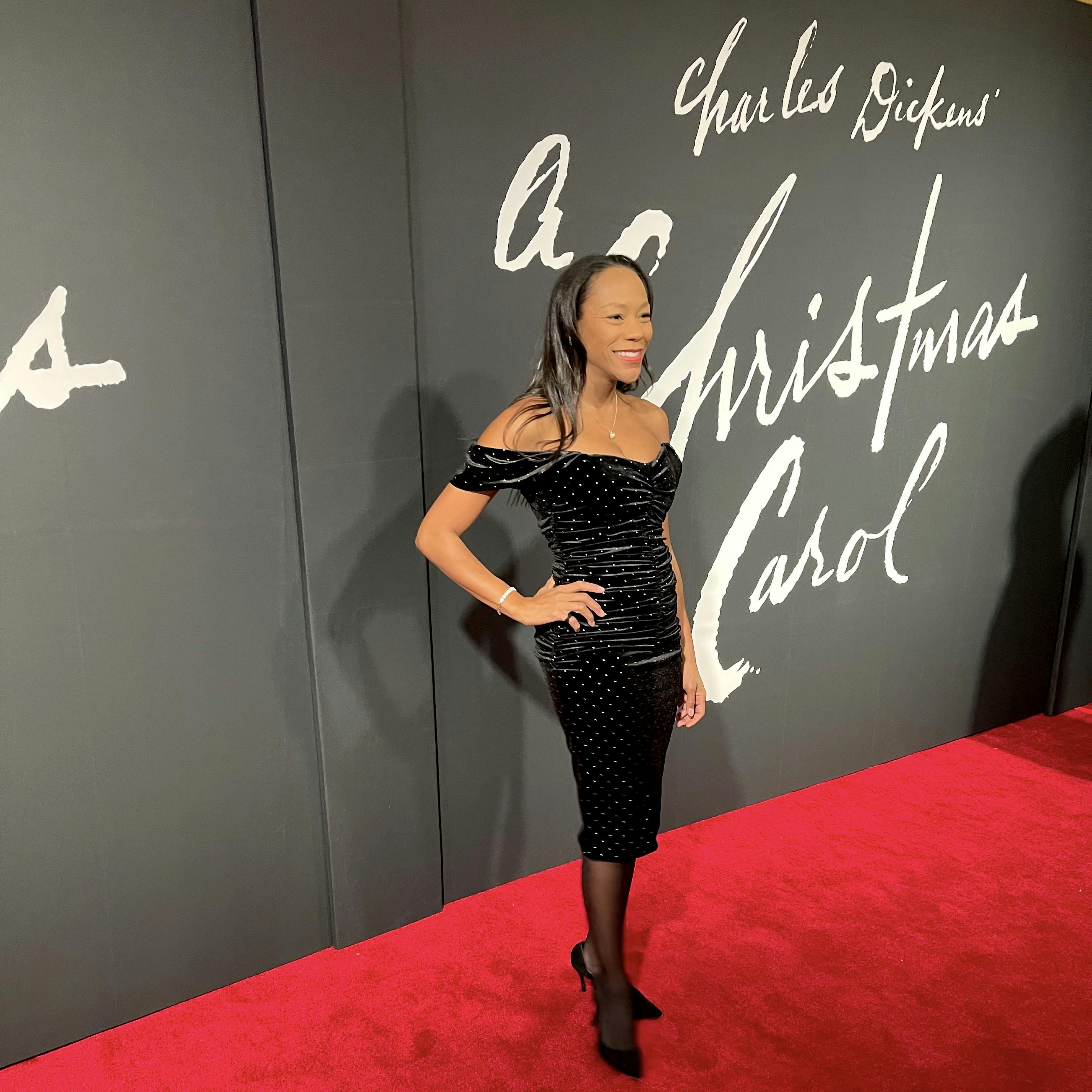 A Christmas Carol Opening Night - Nikki M. James