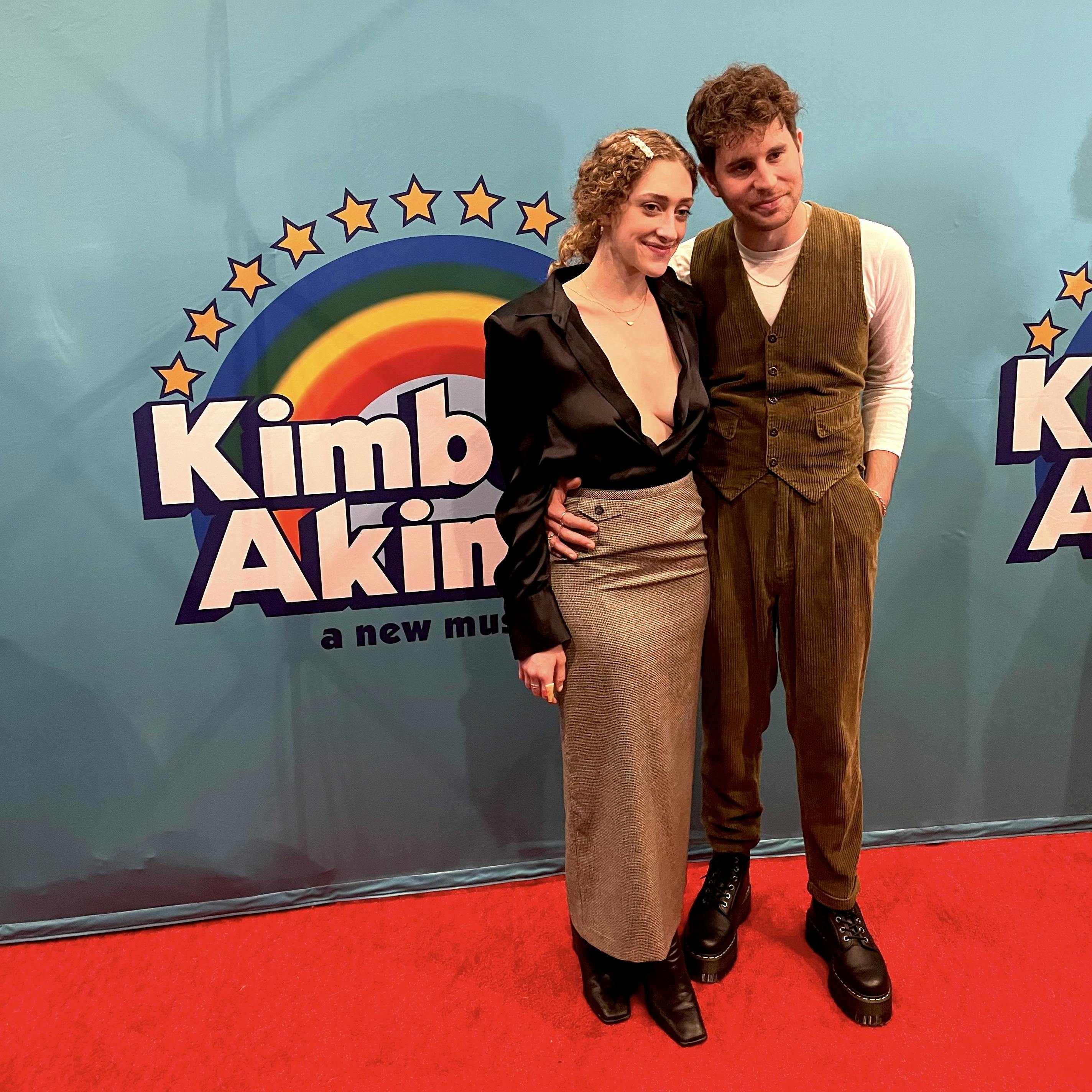 Kimberly Akimbo Opening Night - Micaela Diamond and Ben Platt