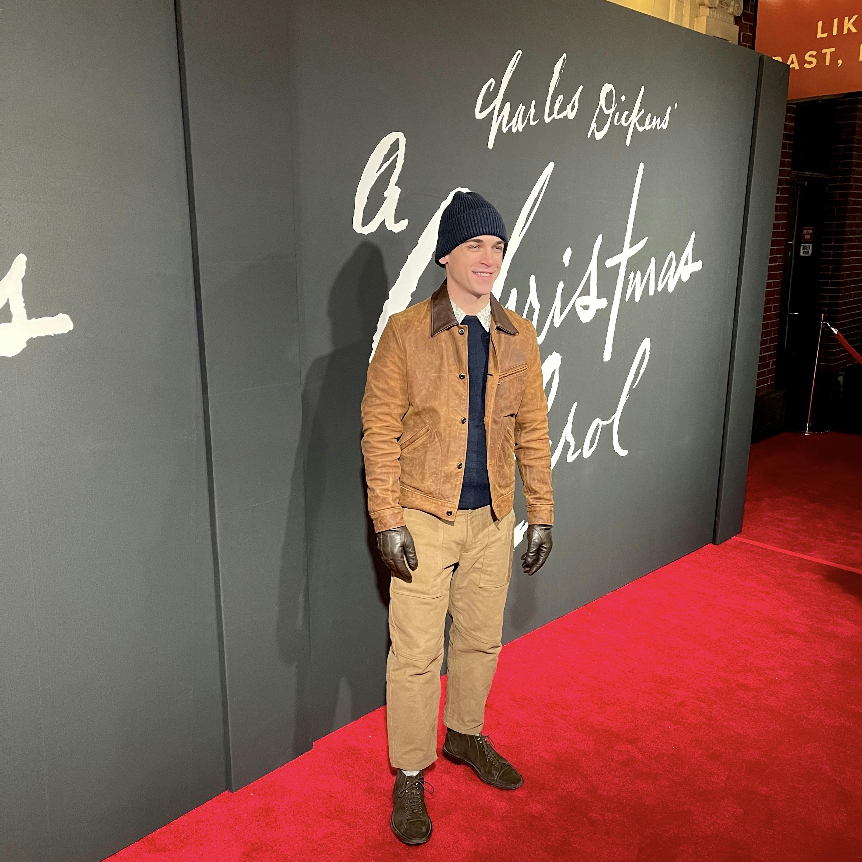 A Christmas Carol Opening Night - Sean Grandillo