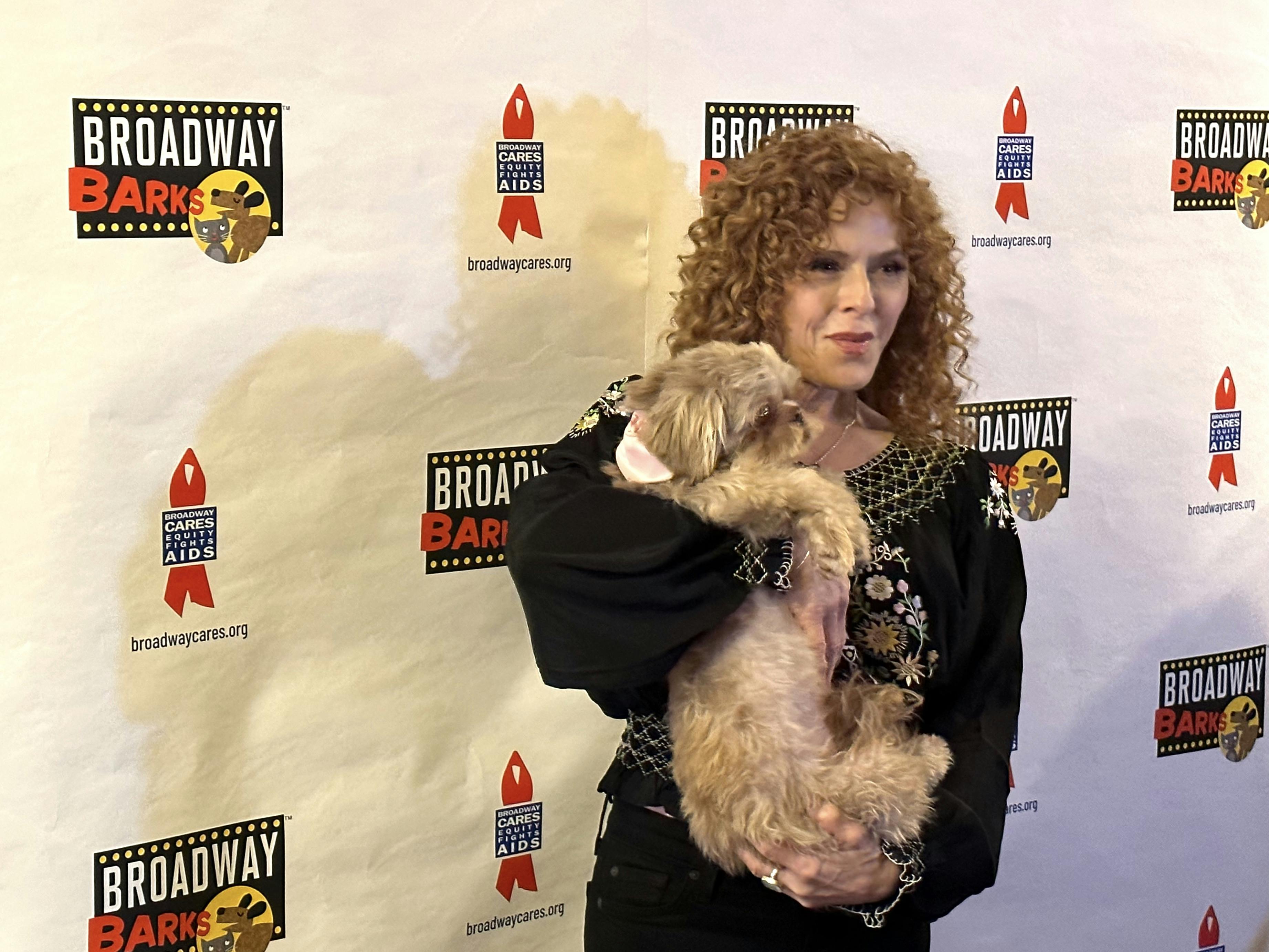 Broadway Barks 2023 - Bernadette Peters