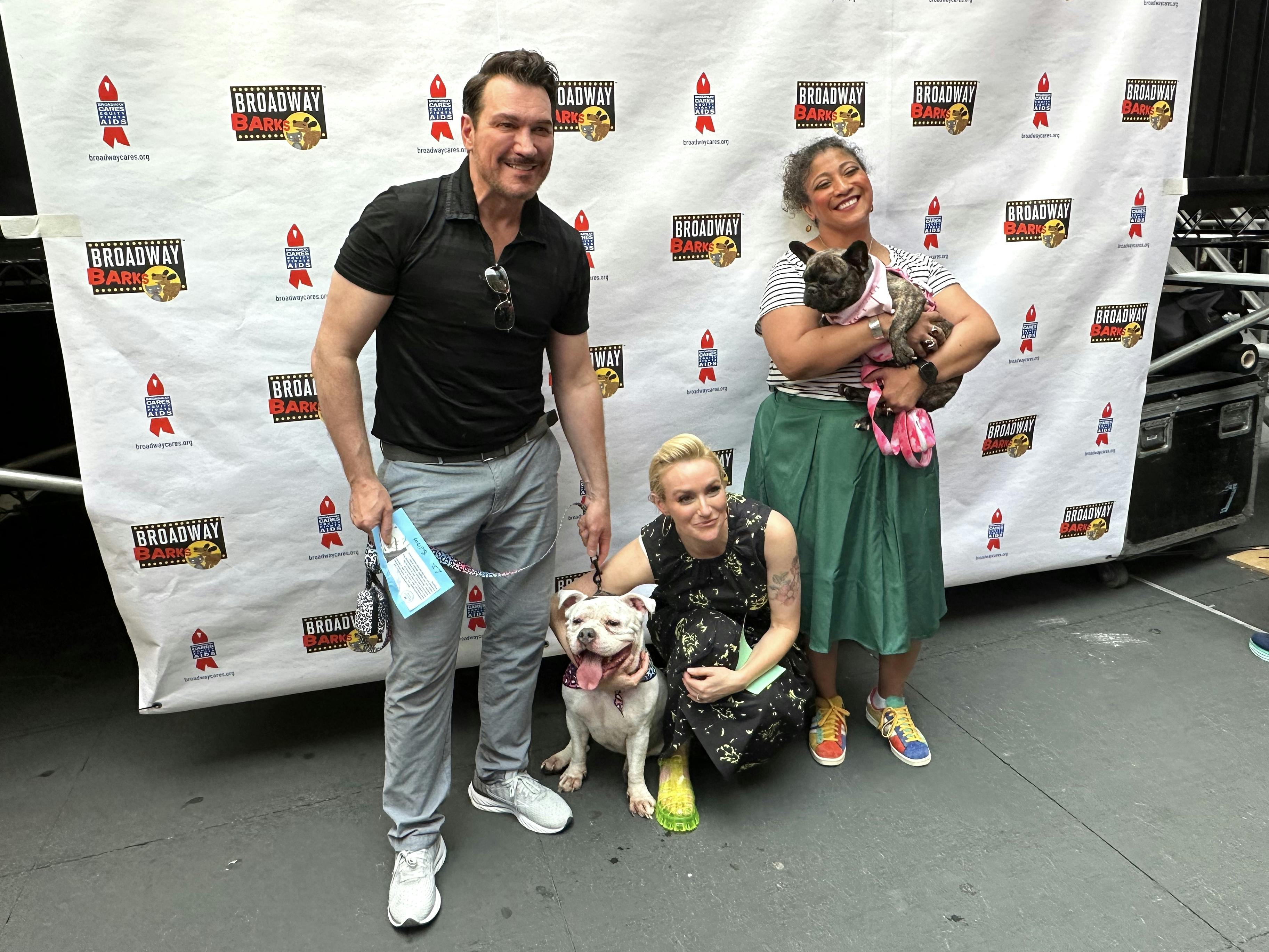 Broadway Barks 2023 - and Juliet