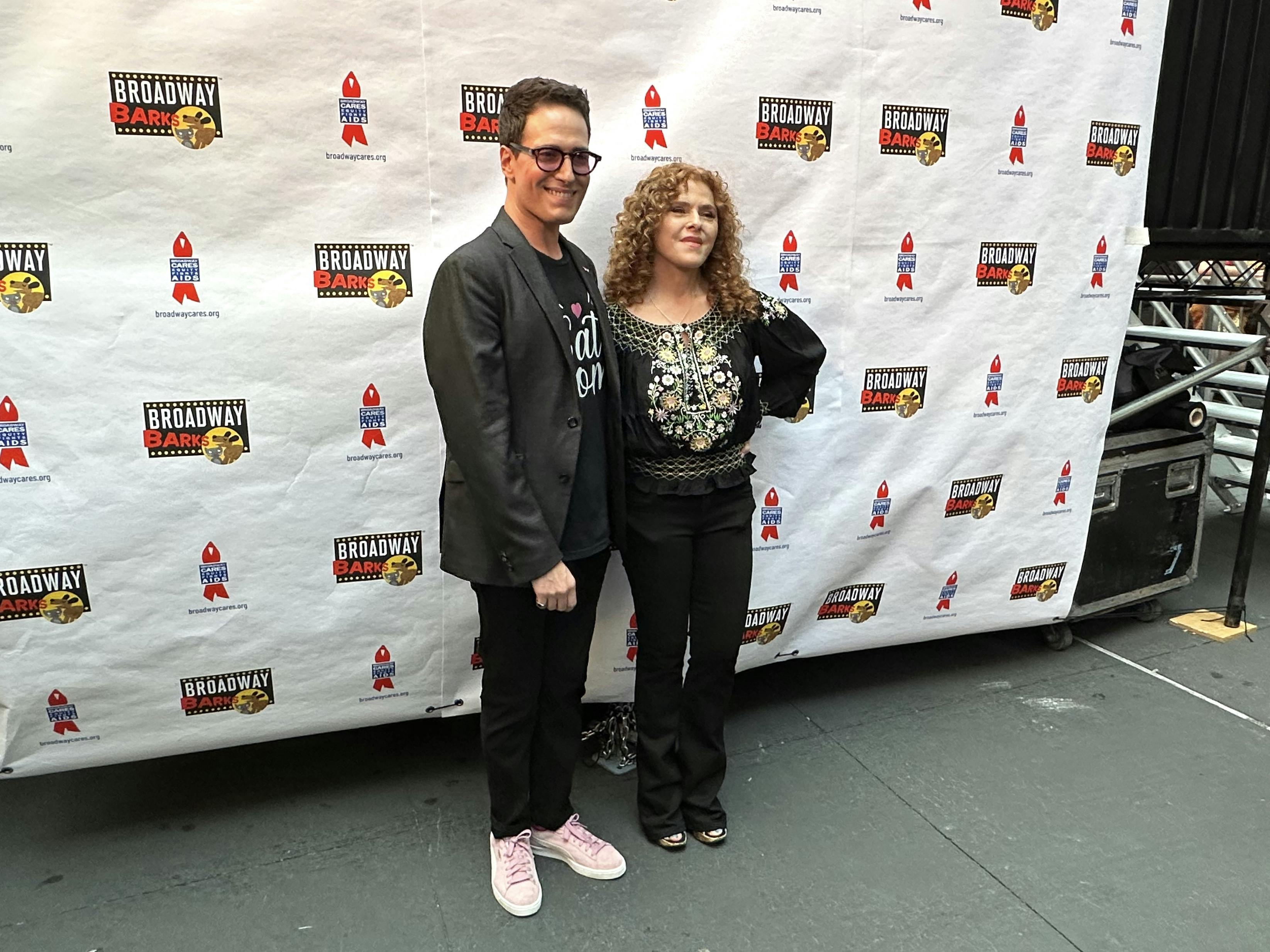 Broadway Barks 2023 - Bernadette and Randy Press