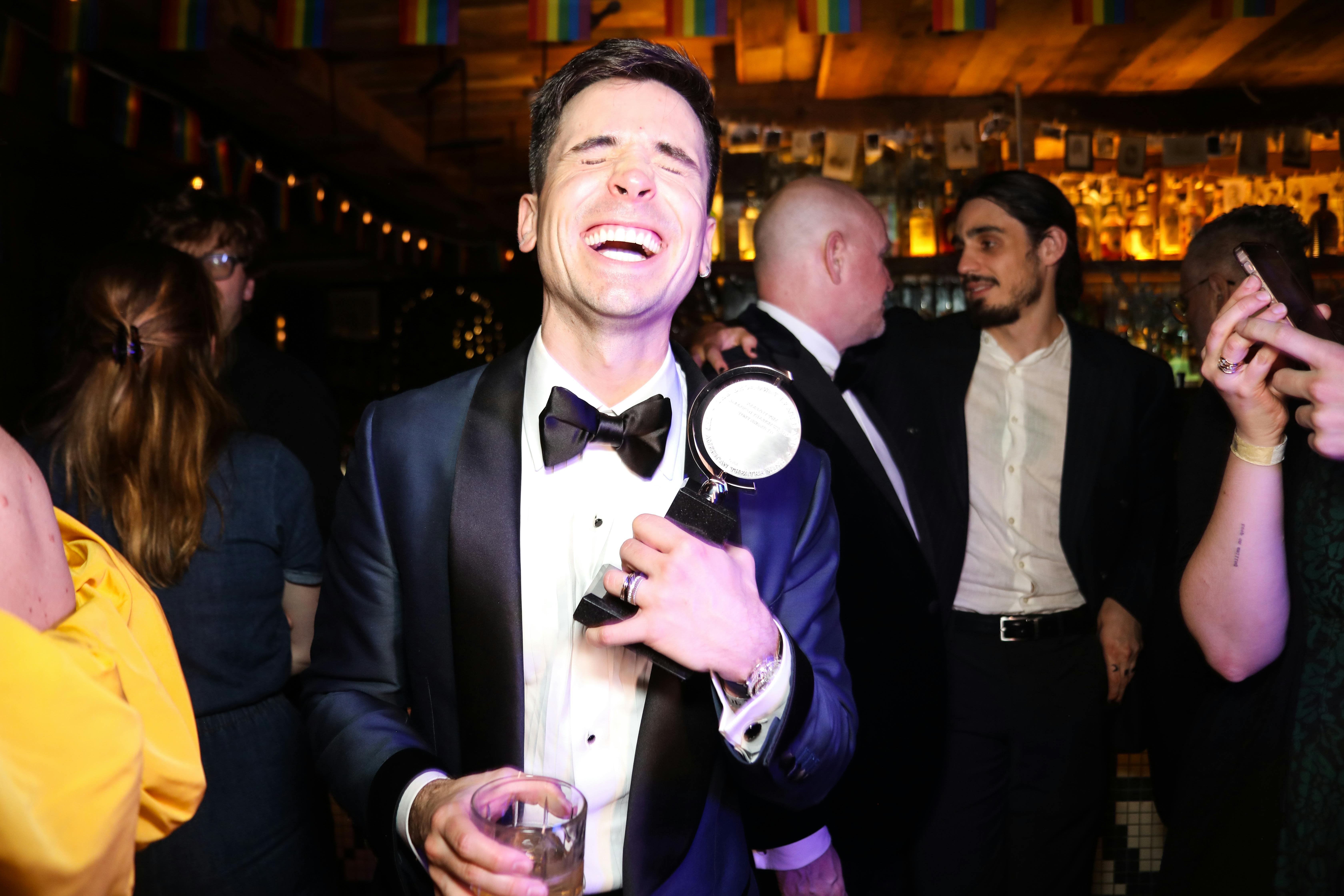 Tony Awards 2022 - Curtis Brown - Matt laughing 6055