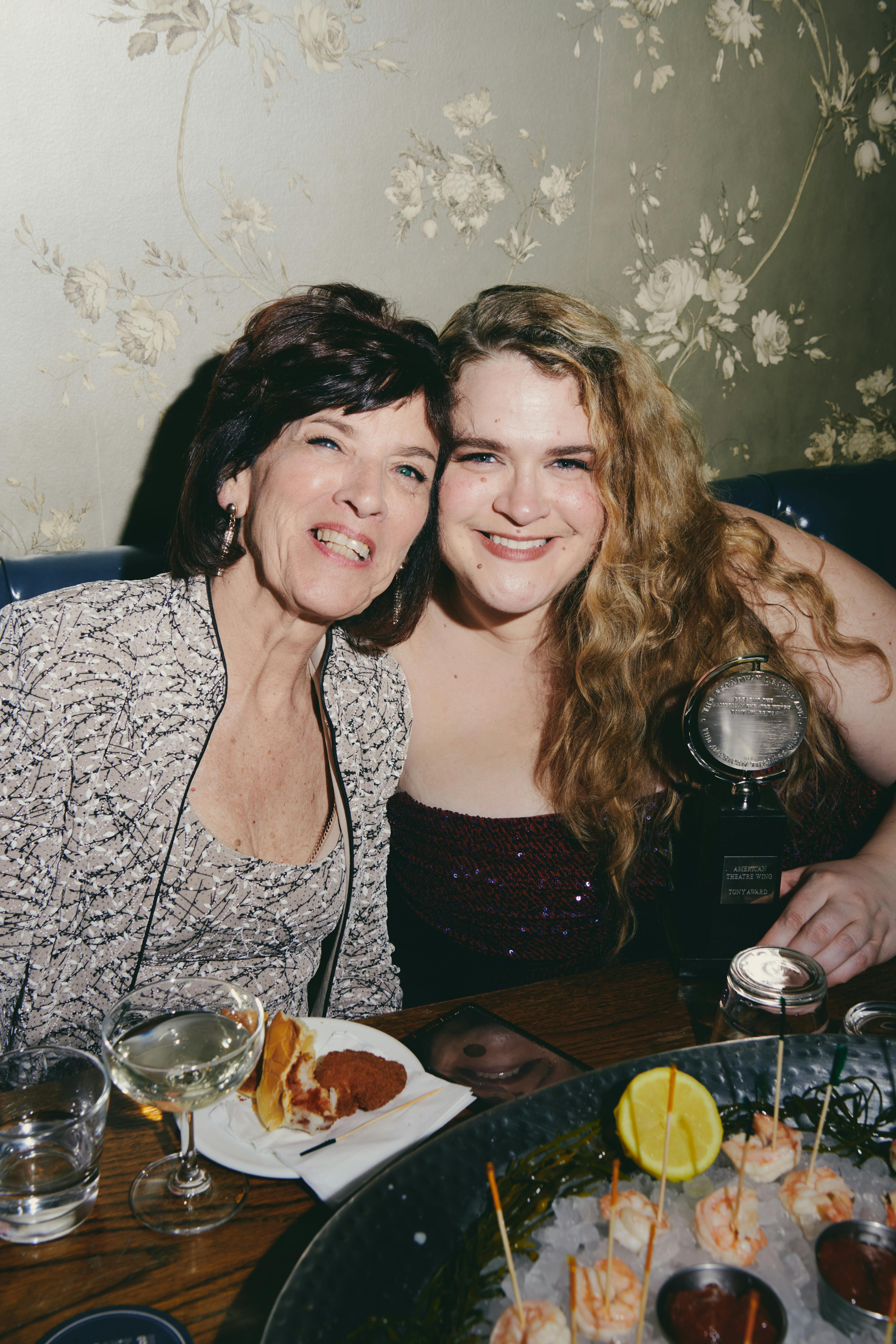 2023 Tony Awards Party - Akimbo - Bonnie and Mom