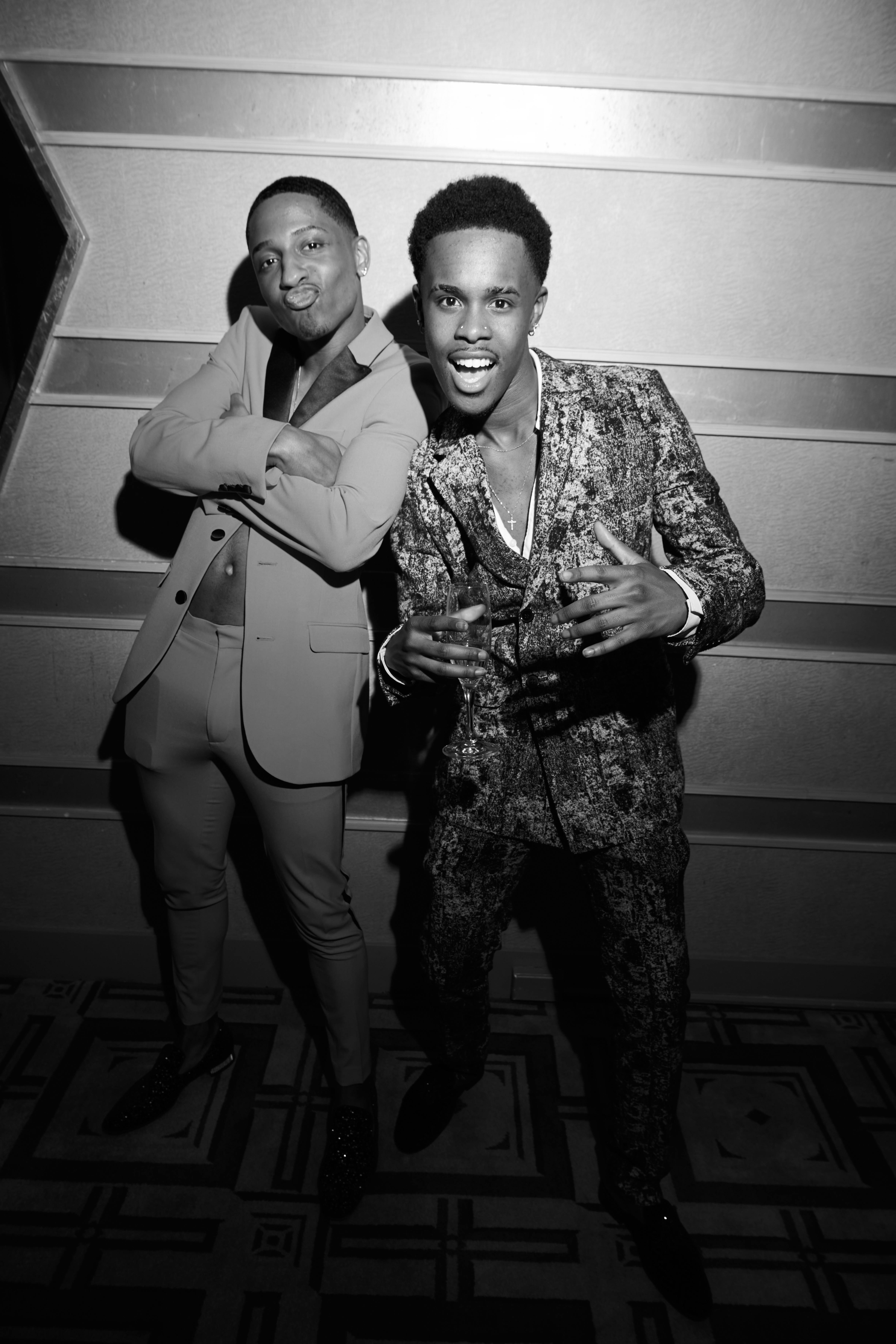 2023 Tony Awards Party - Carlyle - Myles and Tavon